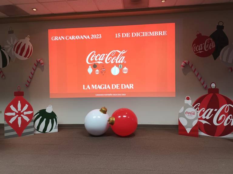 Est s listo La caravana navide a Coca Cola 2023 llegar a